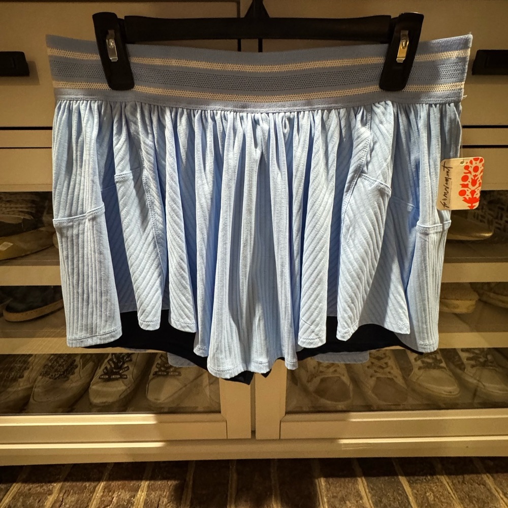 FP Movement by Free People Blue Sultry Skort
